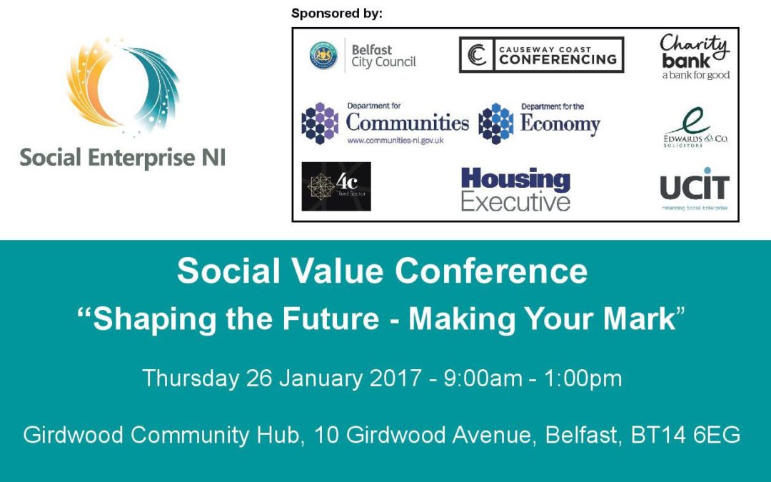 Social Enterprise NI Conference 26th January 2017
