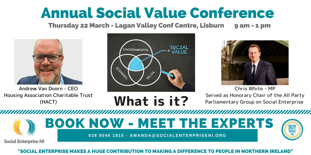 Social Enterprise NI Social Value Conference 22nd March