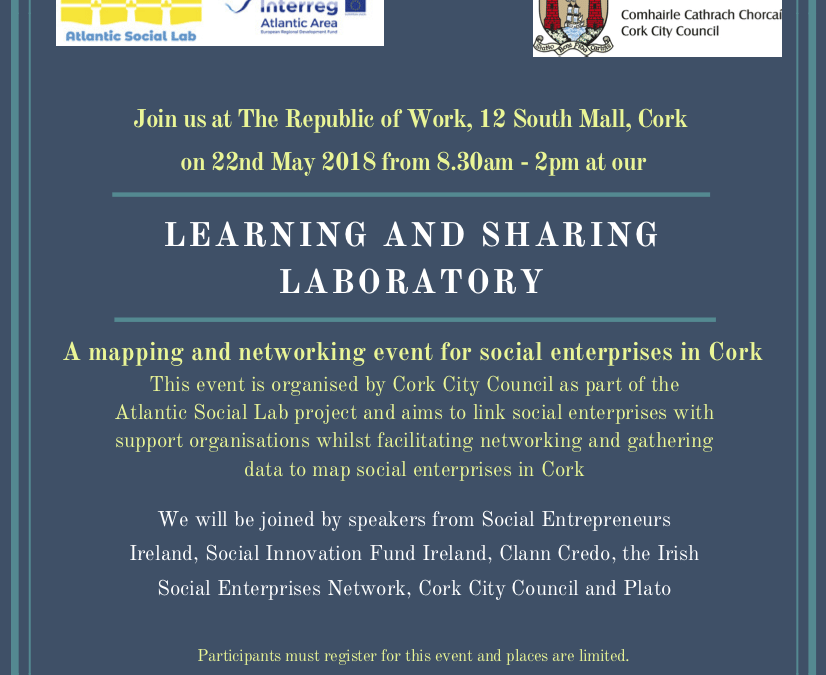 Cork Event: Learning and Sharing Laboratory