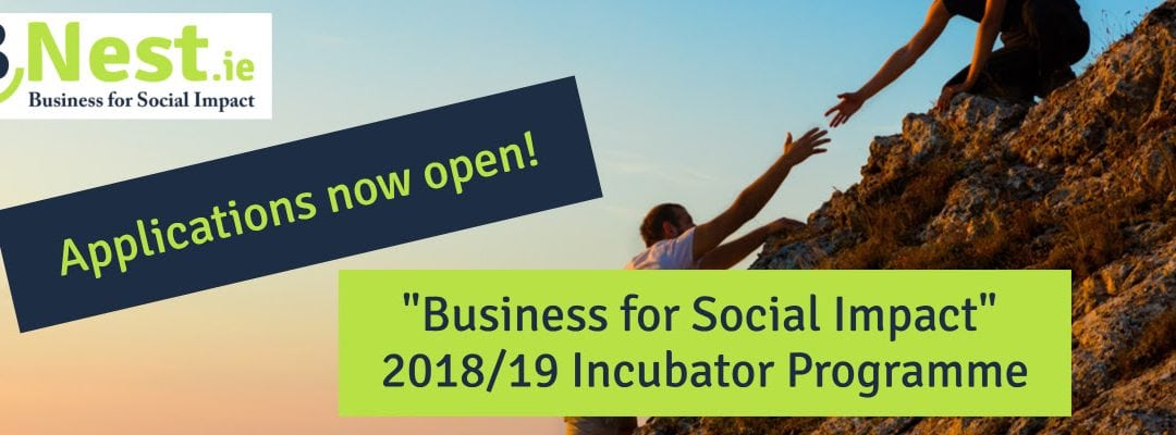 BNest Business for Social Impact 2018/19 Incubator Programme