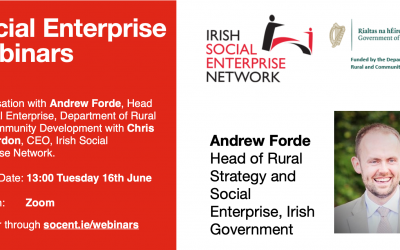 Webinar 16th June 2020 at 13:00: Conversation with Andrew Forde, Head of Social Enterprise