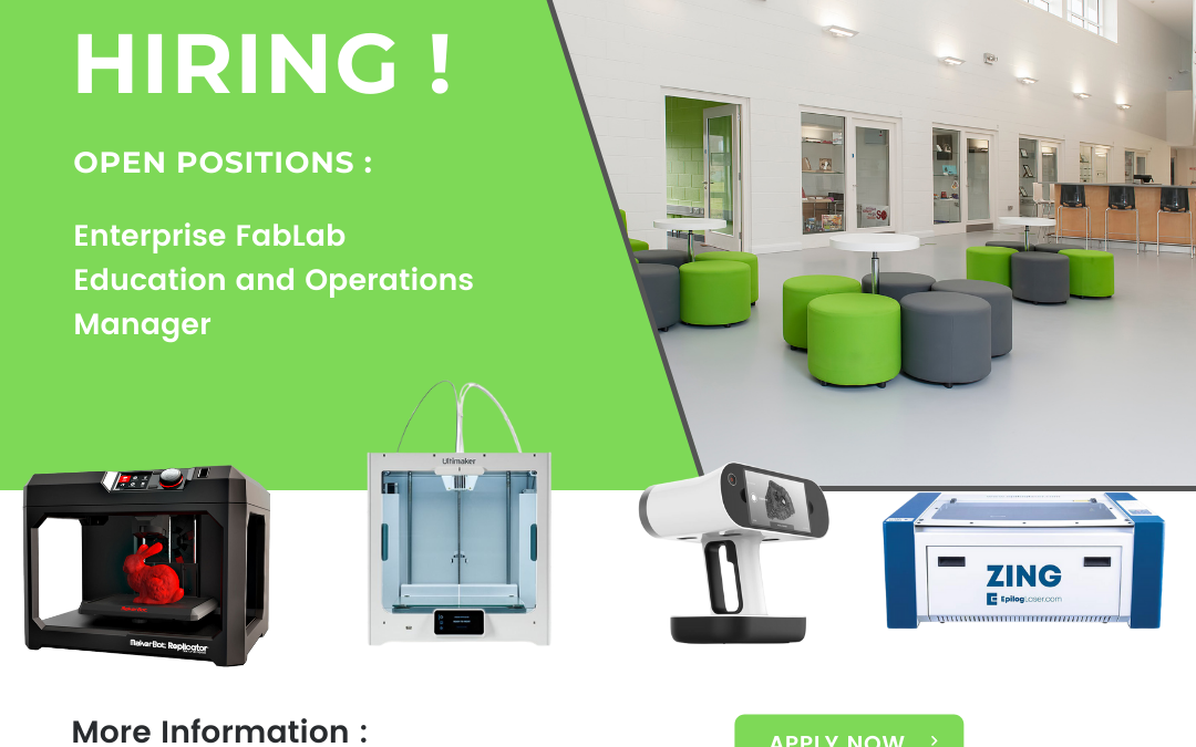 Job Description – Creative Spark CLG – Enterprise FabLab Education and Operations Manager