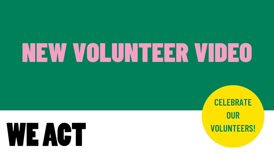 We Volunteer, We Act Video: Volunteer Week