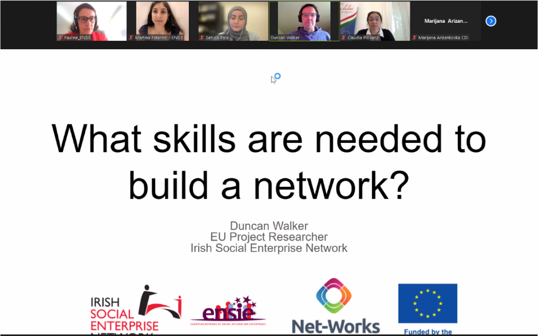 What skills are needed to build a (WISEs) network?