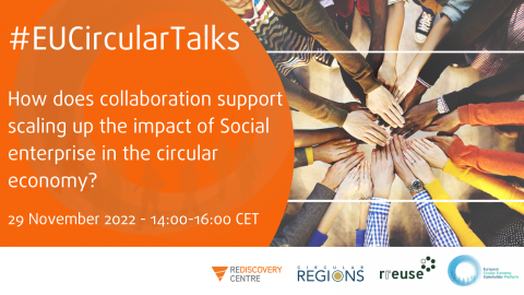 #EUCircularTalks How does collaboration support scaling up the impact of Social enterprise in the circular economy