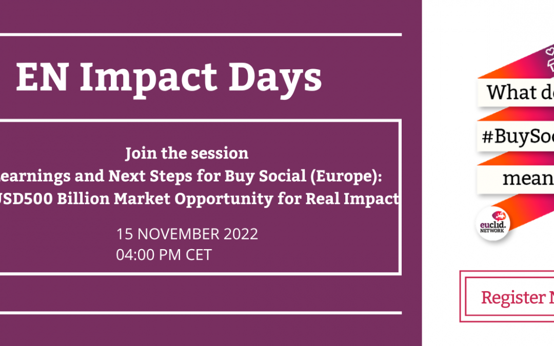 Learnings and Next Steps for Buy Social Europe