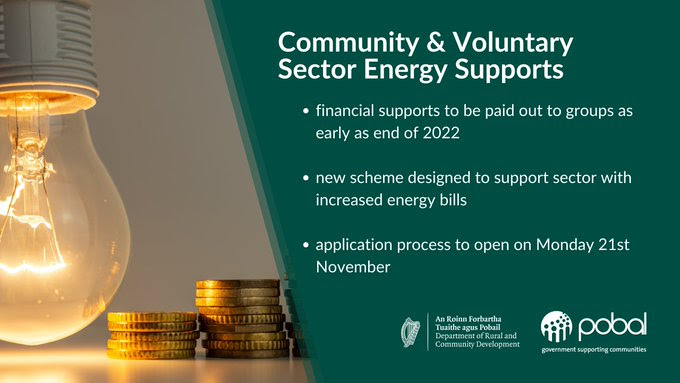 Community and Voluntary Sector Energy Support Scheme Opens for Applications