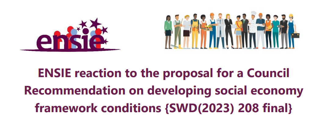 ENSIE’s position and reaction on the proposal for a council recommendation on developing social economy framework conditions.