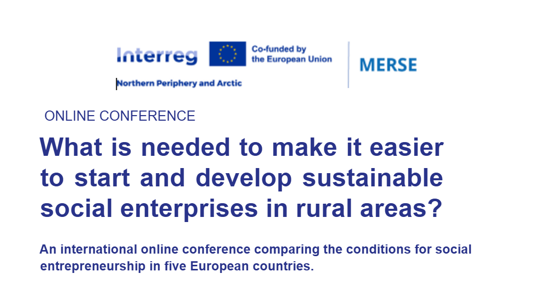 Online Webinar on Rural Social Enterprise, Invitation.