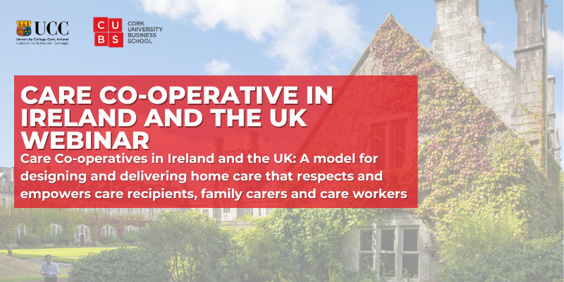 Upcoming Online Webinar: Care Co-operatives in Ireland and the UK – May 20th 11am